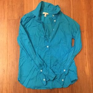 Jcrew half button down